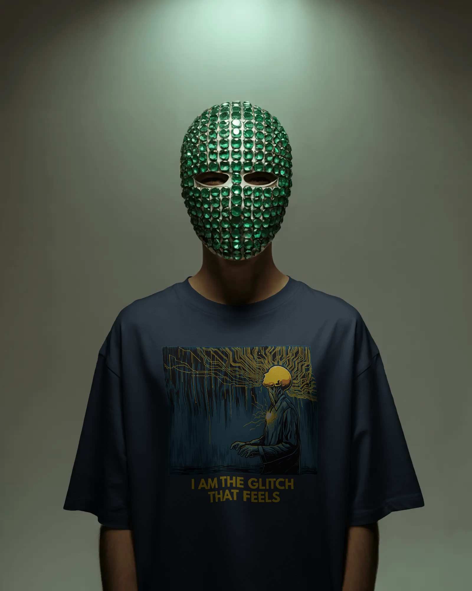 I Am The Glitch That Feels - Unisex Organic Cotton T-Shirt