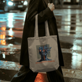 Split Between Worlds - Premium Tote Bag