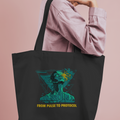 From Pulse To Protocol - Premium Large Tote Bag