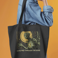 Evolving Through The Wire - Premium Large Tote Bag