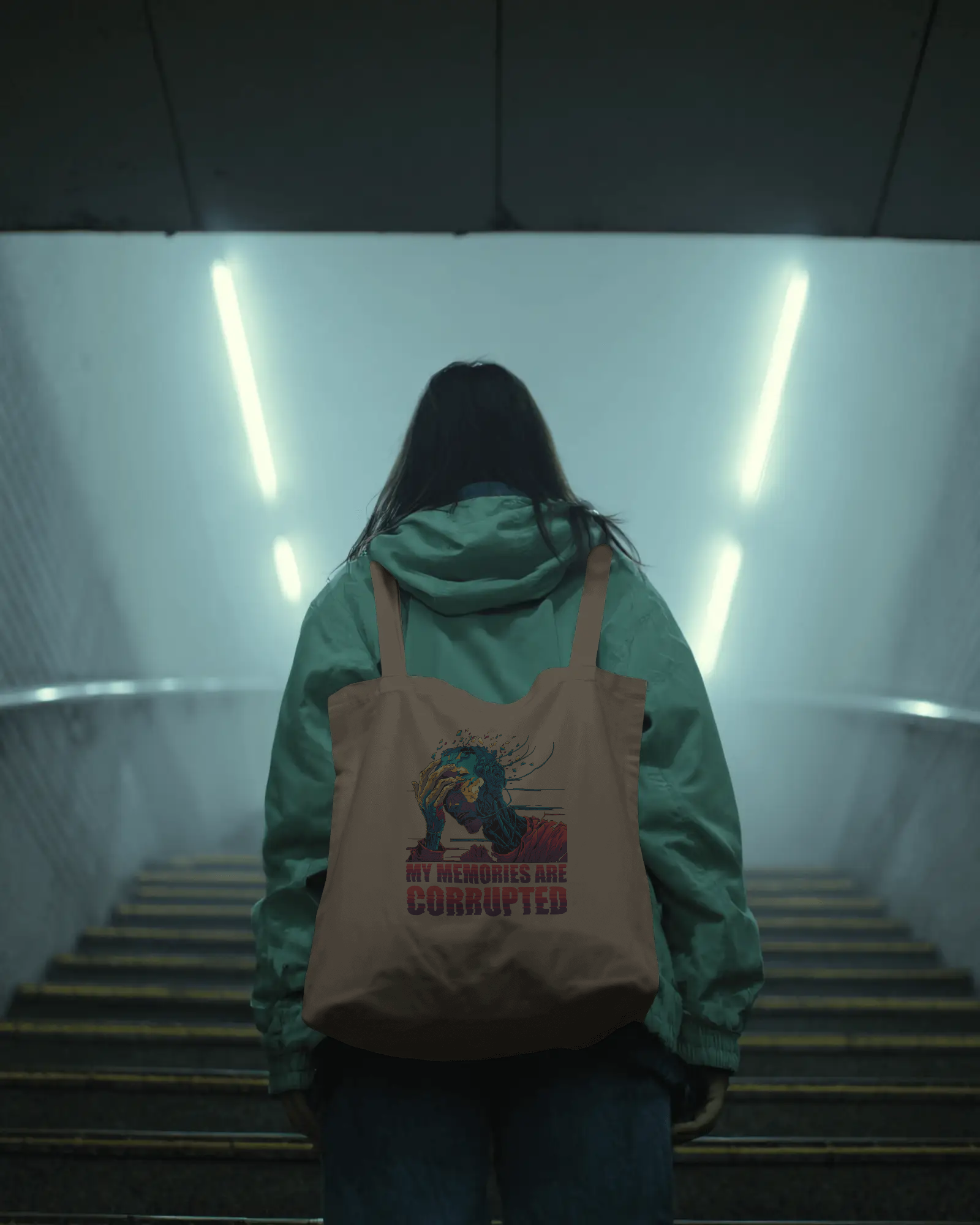 My Memories Are Corrupted - Premium Tote Bag